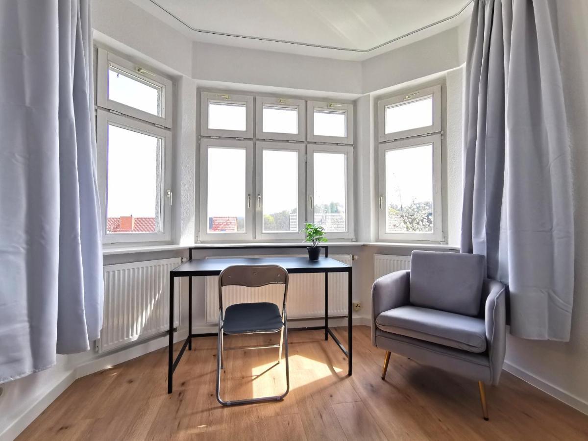 Bohnapartments Ega Stadtblick - Garten - Wlan - Naehe Theater Ega Und Messe Erfurt Dış mekan fotoğraf