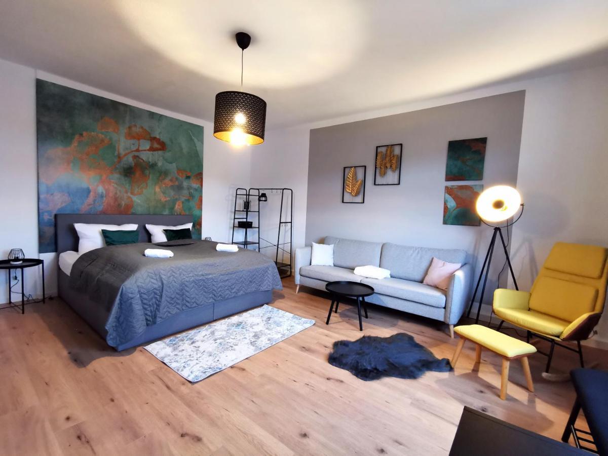 Bohnapartments Ega Stadtblick - Garten - Wlan - Naehe Theater Ega Und Messe Erfurt Dış mekan fotoğraf