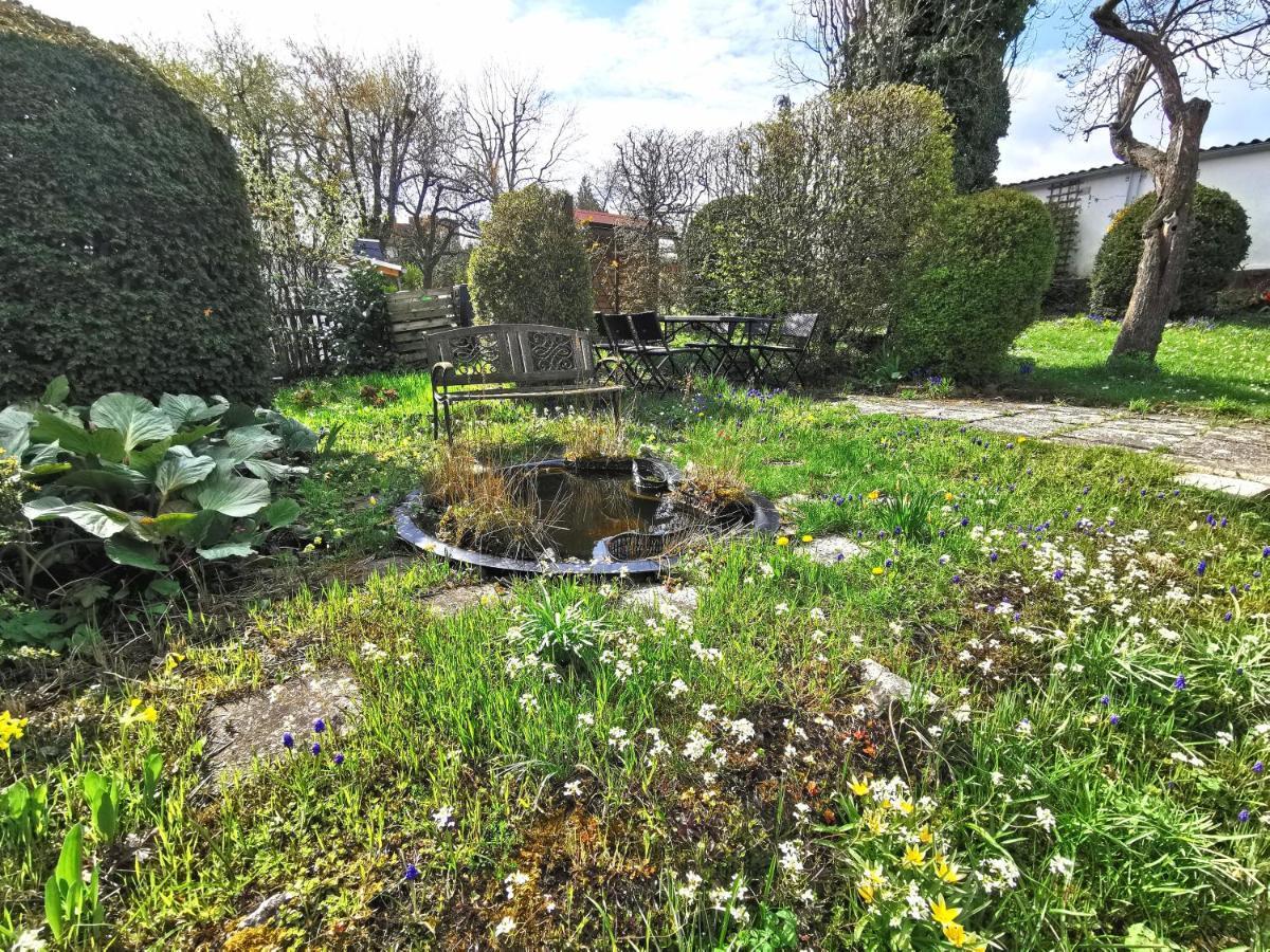 Bohnapartments Ega Stadtblick - Garten - Wlan - Naehe Theater Ega Und Messe Erfurt Dış mekan fotoğraf