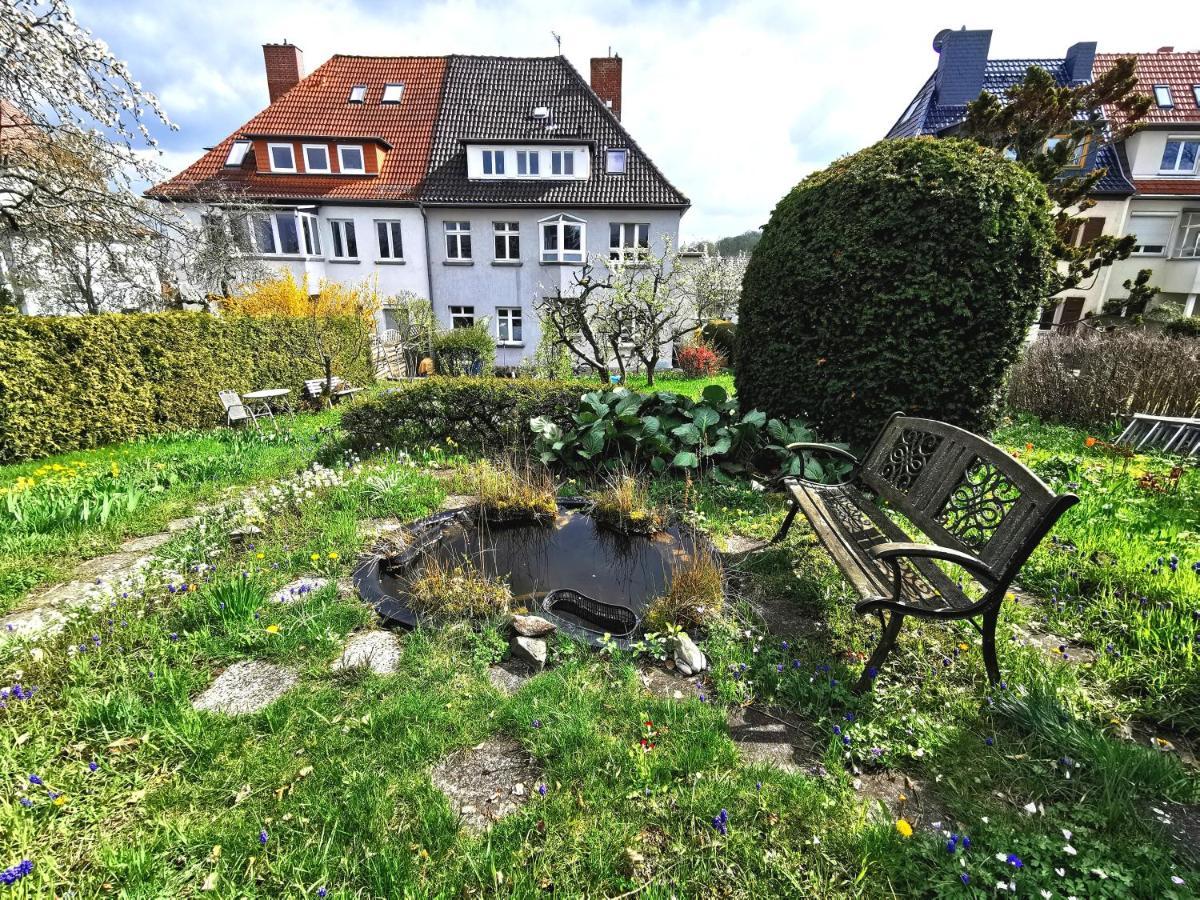 Bohnapartments Ega Stadtblick - Garten - Wlan - Naehe Theater Ega Und Messe Erfurt Dış mekan fotoğraf