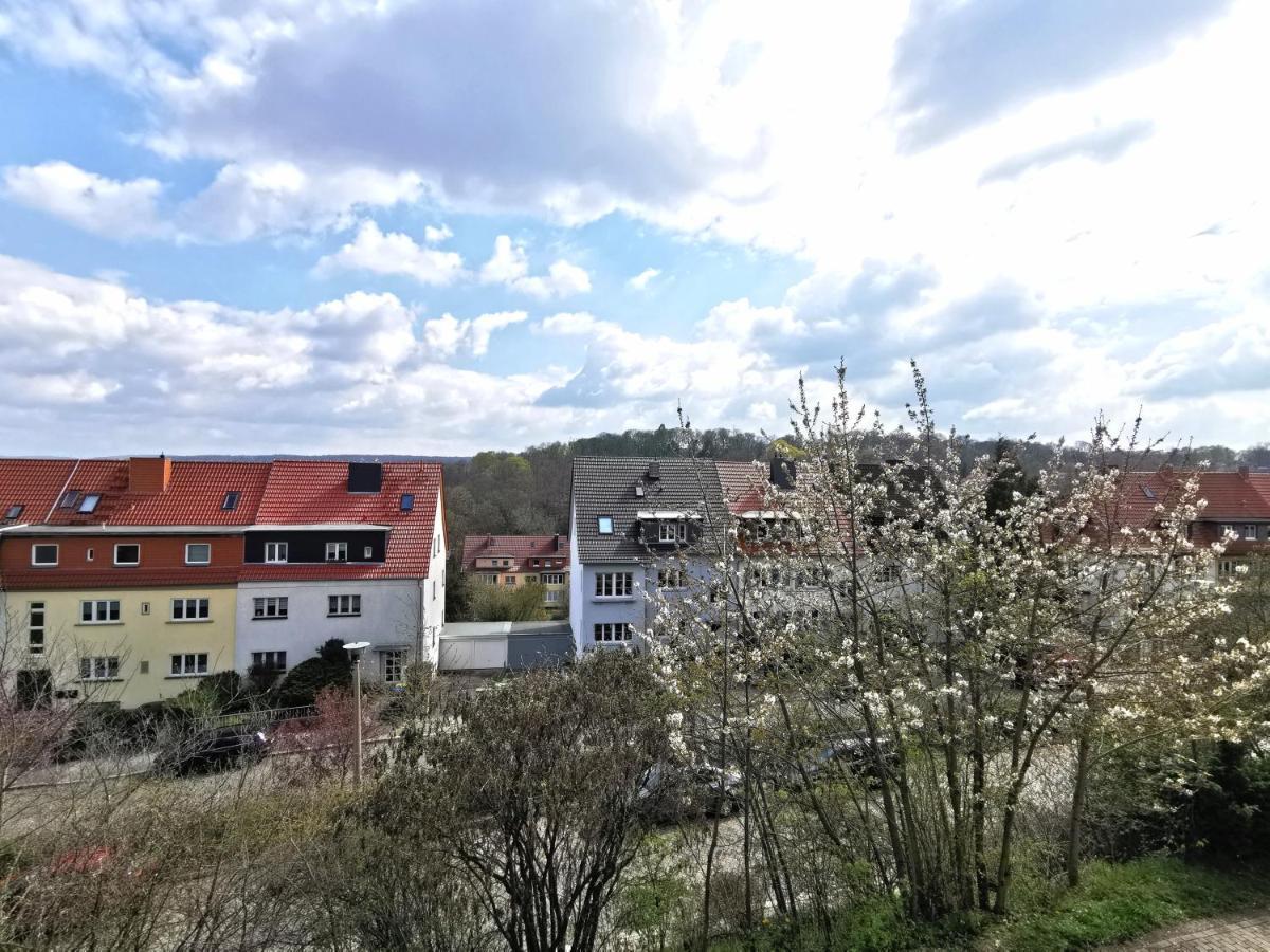 Bohnapartments Ega Stadtblick - Garten - Wlan - Naehe Theater Ega Und Messe Erfurt Dış mekan fotoğraf
