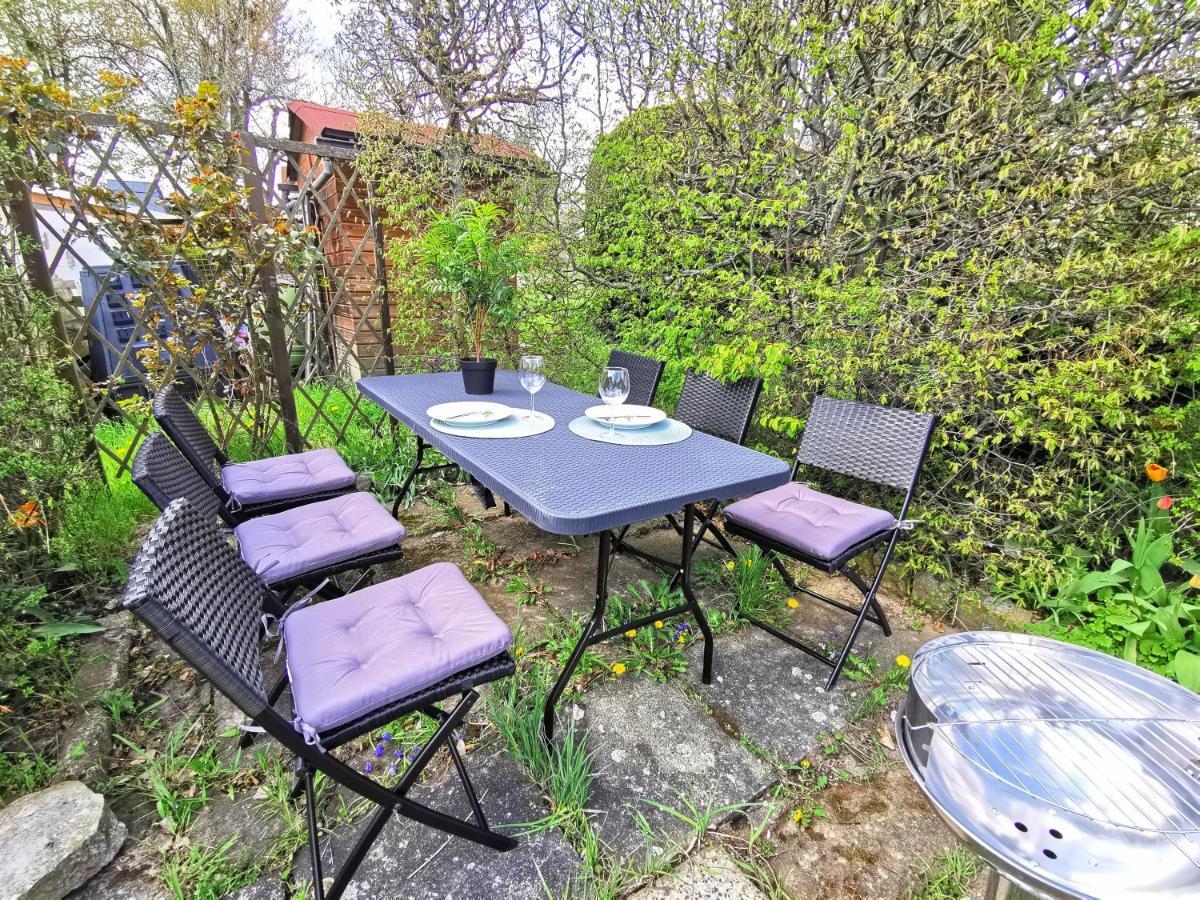 Bohnapartments Ega Stadtblick - Garten - Wlan - Naehe Theater Ega Und Messe Erfurt Dış mekan fotoğraf